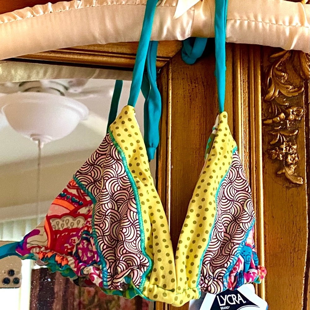 🏖FINAL ONE🏐Sporty Fashion Bikini TOP ONLY!